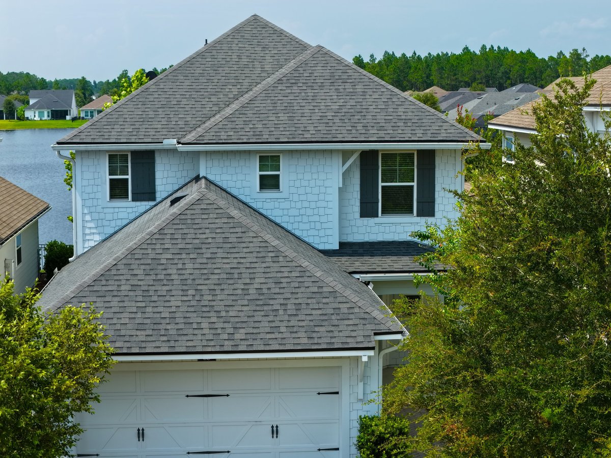 Florida home exterior after hurricane season, storm damage roof claim